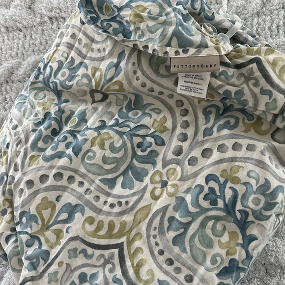 Pottery Barn Bedding King Duvet Pottery Barn Poshmark